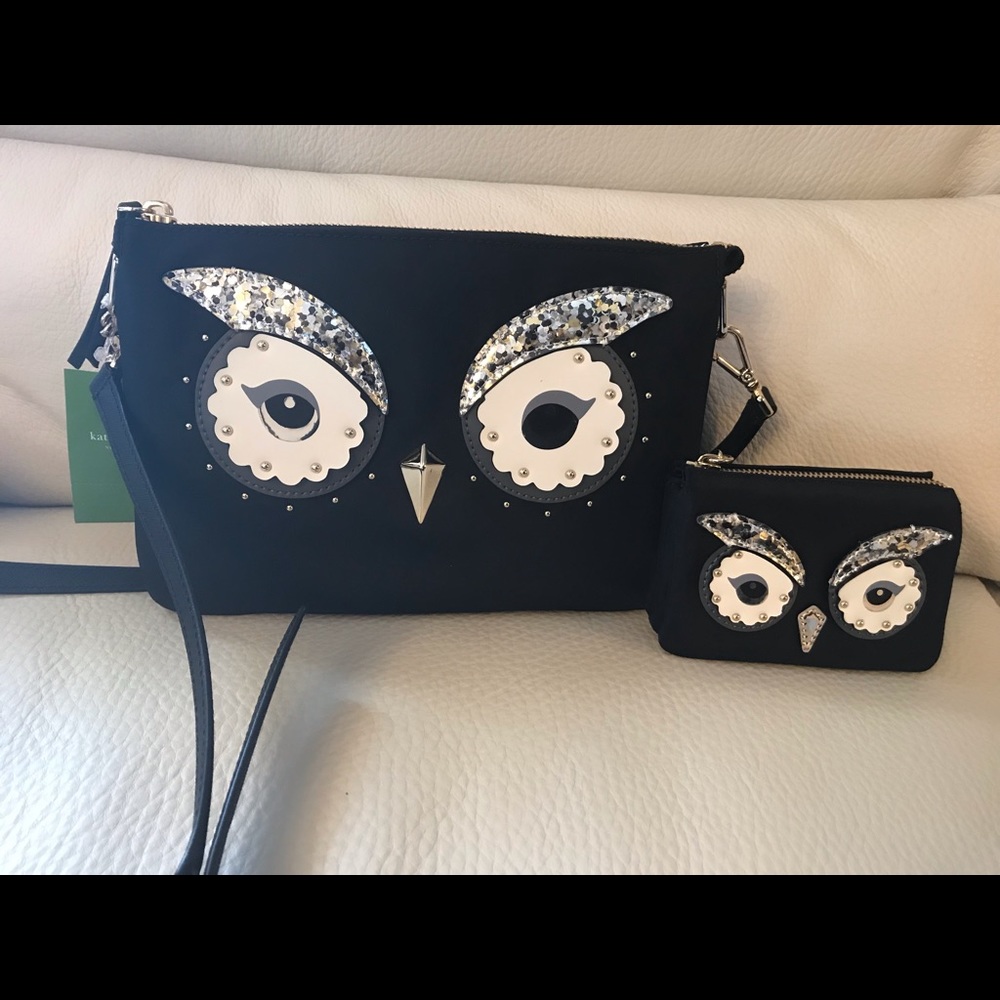 KATE SPADE ♠️ Owl Crossbody and Wallet
